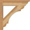 Ekena Millwork Olympic Rough Sawn Traditional Outlooker, Western Red Cedar, 6"W x 22"D x 22"H OUT06X22X22OLY01RWR - alternate 3